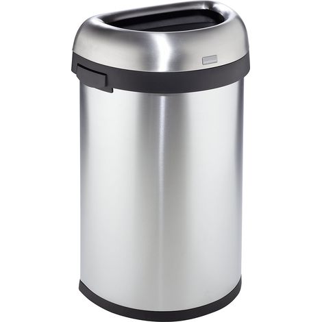 simplehuman, Poubelle ouverte, capacité 60 l, l x h x p 470 x (1/2)