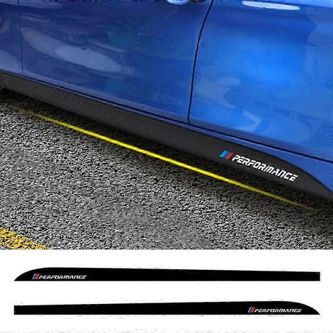 Autocollants logo M Performance pour bas de caisse et accessoires de tuning en vinyle pour BMW F30, F31, F32, F33, F22, F23, F15, F85, F10, E60, E61, G30, E90 (1/4)