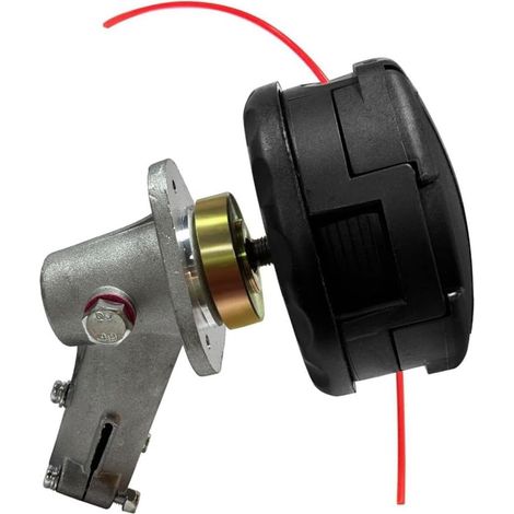 Tête d'engrenage métallique pour débroussailleuse Echo 225 2620 310 825i 3020 325U 266U 28U FS90 FS91 FS111 FS131 avec 10 dents et tige carrée M10 x 1,0 mm (B) - B (1/5)