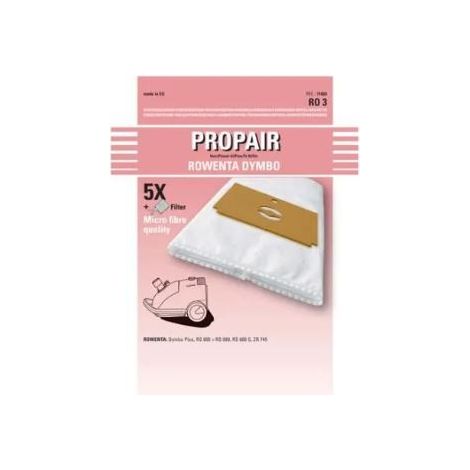 Rowenta - Propair Zr 745 5 camere per aspirapolvere + 1 micro -filter - RAZR745