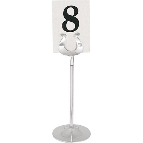 Support Inox Numéro de Table 255 mm - Olympia
