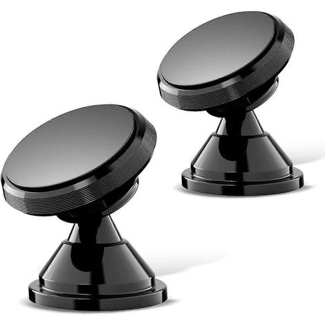 Support magnétique pour téléphone portable de voiture. Support magnétique puissant pour voiture, se fixe au tableau de bord grâce à son adhésif résistant et convient à tous les smartphones iPhone et S (1/5)