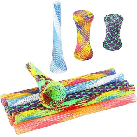 Jouet pour chat Pet Springs25 piècesbâtonnets à ressort colorés pliables en nylon tressé pour chat. (1/5)
