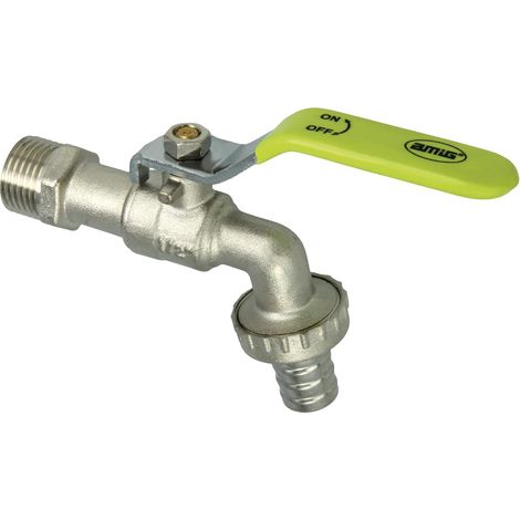 Robinet 2245 1/2'' - 3/4'' Laiton Nickelé (1/5)