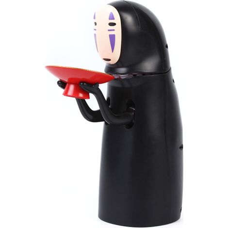 Tirelire Cartoon Automatique Résine Synthétique Design Anime Mignon Fonction Gravité Rechargeable Décoration Bureau (1/5)