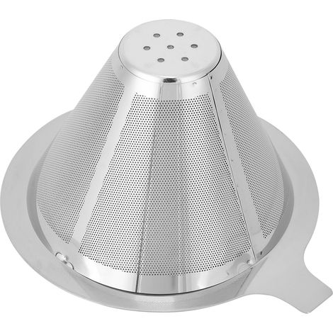 Filtre à café domestique en acier inoxydable, tasse à café, porte-filtre