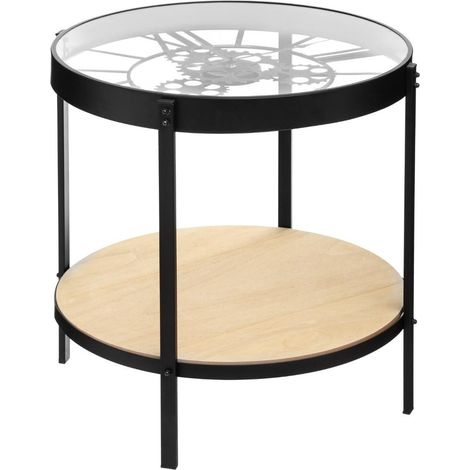 Mesa de centro reloj D. 51 cm - Atmosphera créateur d'intérieur (1/5)
