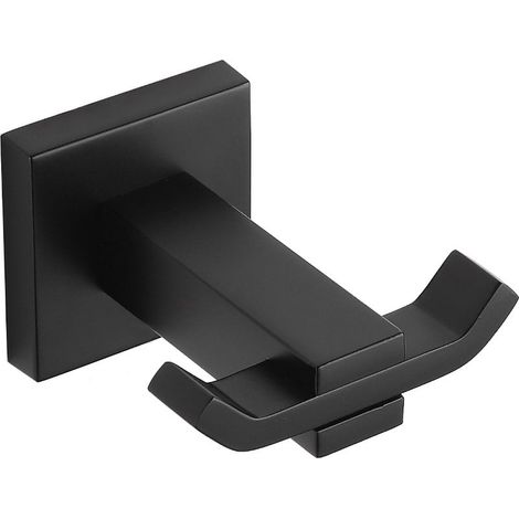 Mexen Vane Doppelter Handtuchhaken, Schwarz - 7020935-70 (1/2)