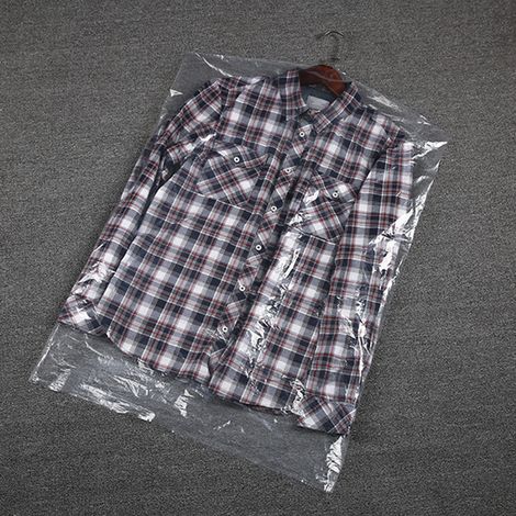 50 Stück Einweg-Staubbeutel aus durchsichtigem Material für Kleidung, geeignet für die chemische Reinigung (60 x 90 cm) (1/5)