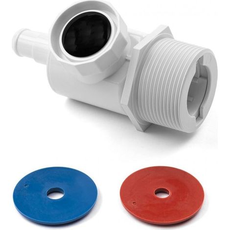 9-100-9001 UWF Connector Compatible with Polaris Zodiac 380, 280, 180 - Replacement Part for Pool Cleaner - Universal Wall Fitting - Assembly Part (1/5)