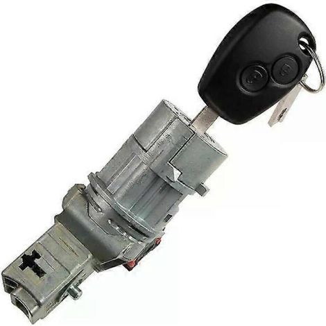 Interruptor de encendido, motor de arranque y llaves para Renault, Vauxhall y Fiat (2005-2012) 7701208408 YC (1/2)