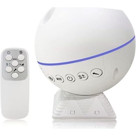 Projecteur Ciel Etoile, Veilleuse etoile projection, Projecteur Galaxie LED Nébuleuse Ciel Étoilé Nuage Lune avec Télécommande, 10 Modes Colorés pour Enfants et Adultes [Classe énergétique A] (1/5)