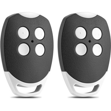Compatible con mandos a distancia de garaje Ditec GOL4, BIXLP2, BIXLS2 y BIXLG4. Transmisor de código variable de 433 MHz. Pack de 2. (1/5)