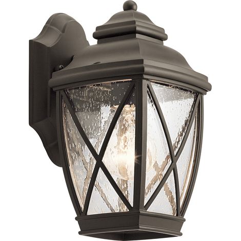 Petite Lanterne Murale Extérieure Tanger Olde Bronze, IP44 (1/3)
