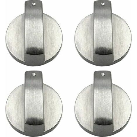 Stück Herdknöpfe, Gasherdknöpfe, Metall-Gasherdknöpfe, Gasherd-Bedienknopf, Metall-Herdknöpfe für die Küche, 6 mm