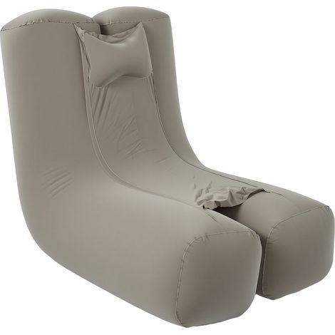 Canapé gonflable multifonctionnel et pliable, confortable et moelleux, pour l'intérieur et l'extérieur. (1/5)