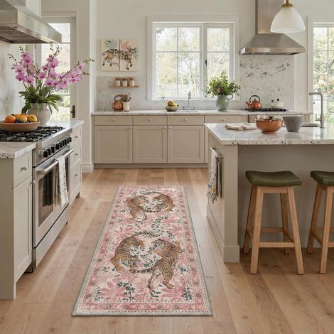 Tapis Vintage Lavable antidérapant 80x150cm (1/5)