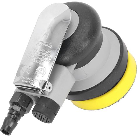12000 U/min 3-Zoll-Druckluft-Exzenterschleifer zum Polieren von legiertem Stahl, Rostentfernung, pneumatischer Handschleifer für Automöbel (1/5)
