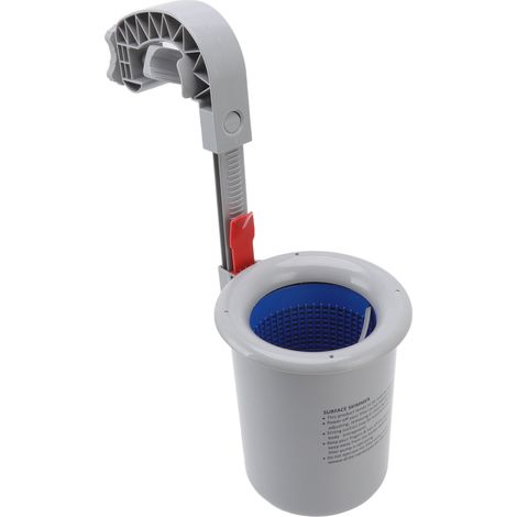 Skimmer de Surface pour Piscine - Nettoyeur Automatique à Fixation Murale, Collecteur de Débris Gris en Plastique (1/5)