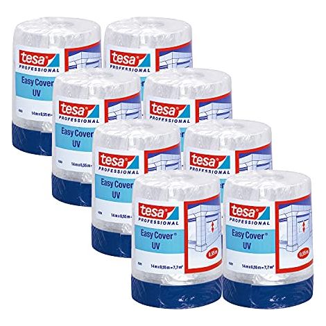 Pellicola adesiva per verniciatura UV TESA Construction con nastro in tessuto, 550 mm x 14 m (1/3)