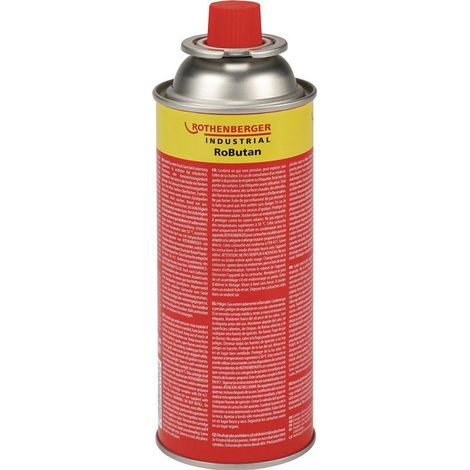 Cartouche à valve RoButan 220g 393ml 1300DegrésC ROTHENBERGER (Par 28)