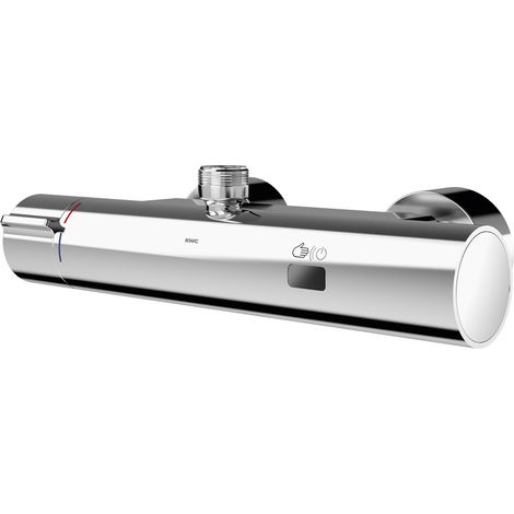 KWC AR Wandbatterie, F5, elek., Thermostat,  für Bogen/Duschrohr, TD, Batterie