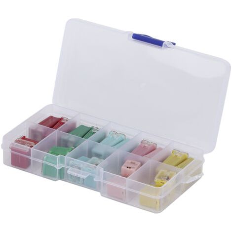 QORVA-Jeu de fusibles rectangulaires, 20 pièces, fusible de tableau de bord 20A 30A 40A 50A 60A pour voiture japonaise et américaine