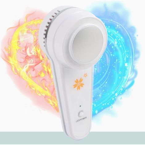 Marteau de Soin Visage LED Chaud Froid, Anti-Âge et Raffermissant, pour Peau Lisse et Éclatante, Prise EU (1/4)
