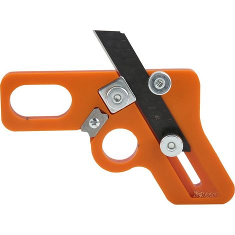 Lame De Finition - Pour Bandes De Chant - 8 mm - Pour Bois Plâtre Pvc Cuir Moquette - 1 Pièce (1/5)