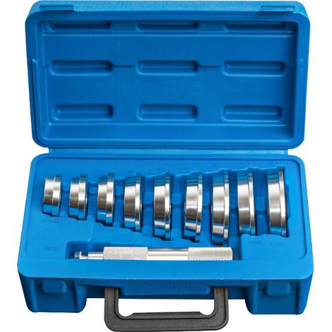 Kit Extracteur de Roulement Voiture - 10 Pièces, Presse Hydraulique, Outils pour Enfoncer et Retirer Roulements et Arbres (1/5)