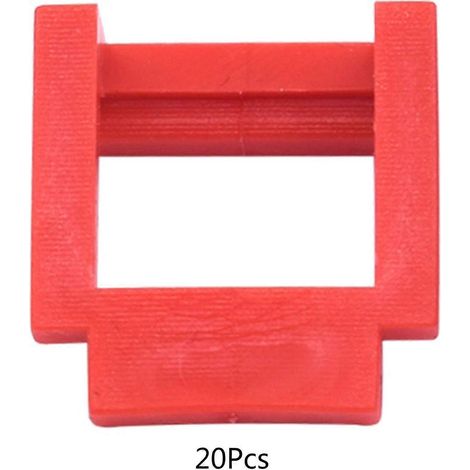 Support de carte graphique PCI-E x1 avec boucle de fixation (4 couleurs) - Lot de 20 - Rouge (1/4)