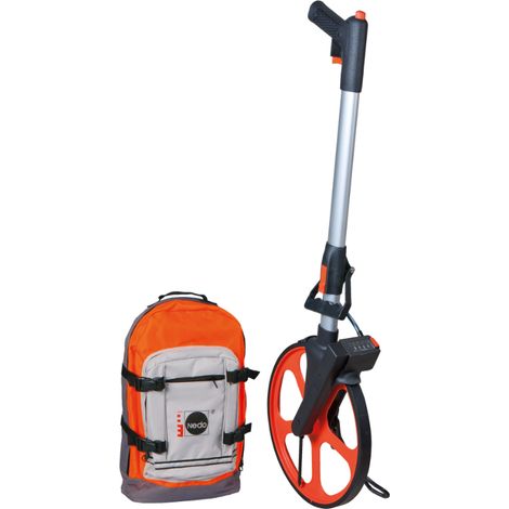 Compteur kilométrique professionnel pour roue avec sac à dos Nedo (1/3)