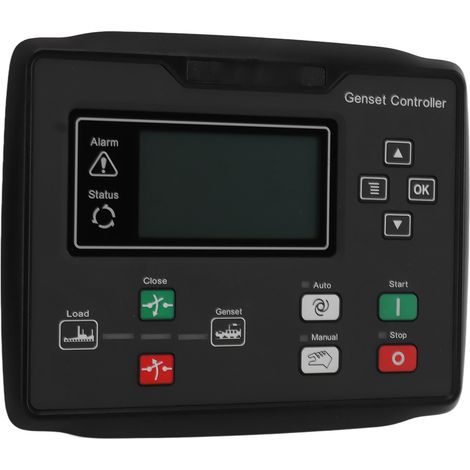 Panneau de commande pour groupe électrogène diesel avec écran LCD facile à lire, étanche IP65, 8 à 35 V (1/5)
