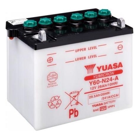 BATTERIA YUASA Y60-N24-A 12V 28 Ah