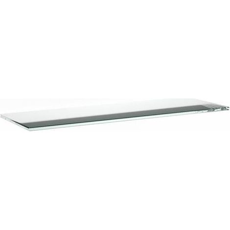 5 x MENSOLA VITRA 6 MM TRASPARENTE 15X40 CM