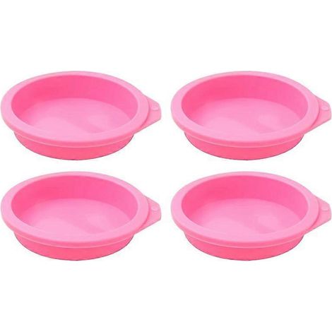 Eierform für die Heißluftfritteuse, Set mit 4 flexiblen Silikonformen, einfache Eierzubereitung, kompatibel mit der Heißluftfritteuse, wiederverwendbar und antihaftbeschichtet, kompakte Größe für ein (1/5)