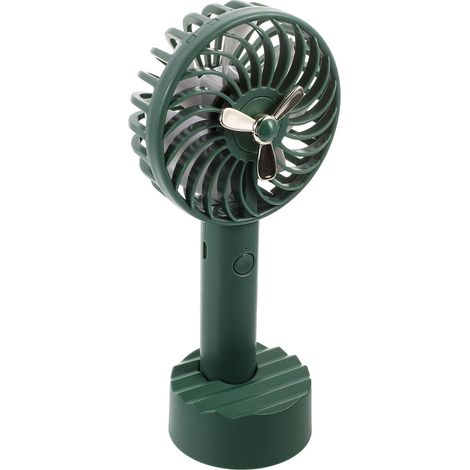 Ventilador de mano portátil, mini ventilador recargable por USB, ventiladores portátiles, mini ventilador, ventilador recargable por USB, ventilador ultraligero, ventilador de carga (1/5)