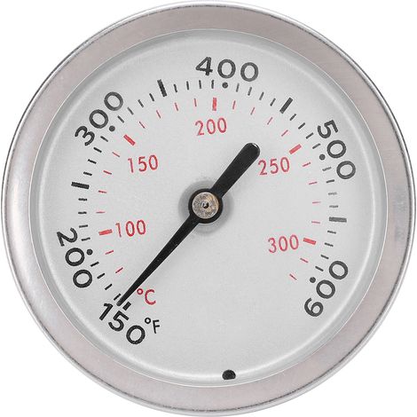 TSBX56 Thermomètre de cuisson en acier inoxydable 150-600°F pour barbecue, four, gril et cuisinière (1/5)