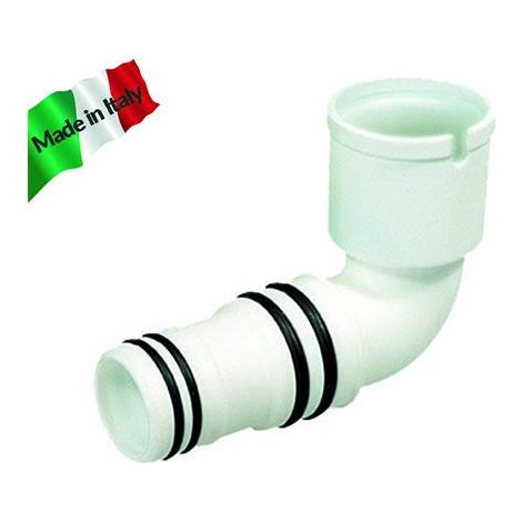 CONECTOR de desagüe condensado curva CODO 90 vecamco