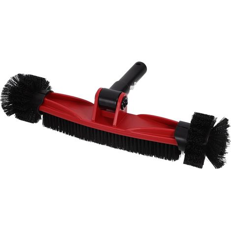 Brosse de piscine manuelle à tête rotative – Nettoyage pratique des coins et des bords de la piscine – Brosse résistante aux algues et aux carreaux (1/5)