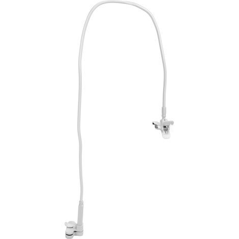 Support mural pour tuyau CPAP en acier inoxydable, fixation pratique et durable (1/5)