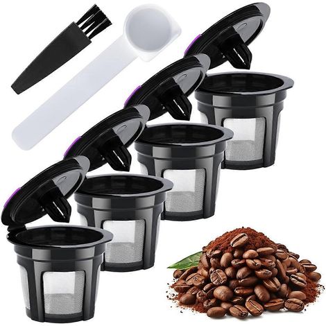 Filtres à café réutilisables universels pour machines 1.0 et 2.0 (1/5)