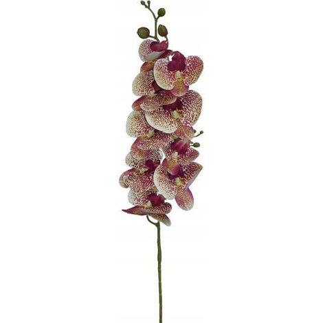 Branche décorative d'orchidée artificielle de 100 cm (1/4)