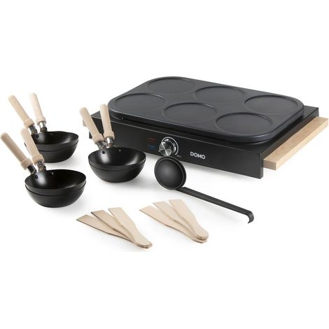 DOMO WOK PARTY SET DO8719W Padella Wok (1/5)