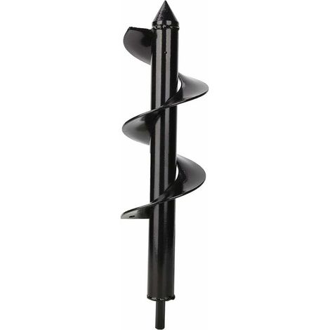 DEESSE SHOP - Tarière 8 x 30 cm pour perceuse, perceuse à tarière de jardin, forets de jardin en spirale, outil de plantation pour faire rapidement des trous et planter des fleurs, des arbres, des arb (1/5)