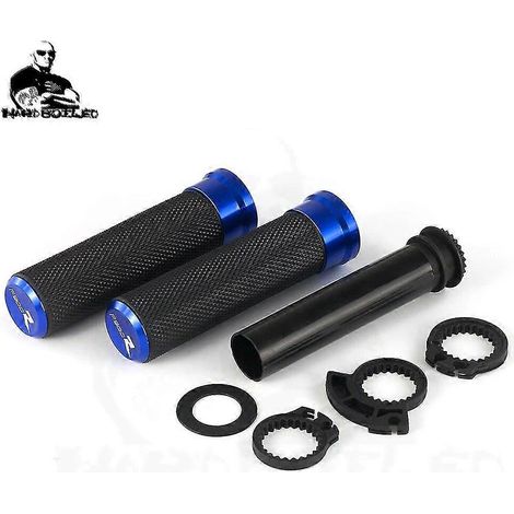 Lenkergriffe, rutschfest, für BMW F 900, F900 R/XR, F900R, F900XR, R Ninet, R Ninet /5, Pure Racer, Scrambler, Urban G/S, R Ninet – F900R, BLAU