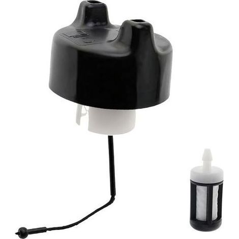 pair Bouchon de réservoir d'essence pour Stihl TS410 TS420 TS700 TS800 GS461 SR430 SR450 BR430 tronçonneuse souffleur à Dos pulvérisateur tronçonneuse à béton 0000 350 0514 0000 350 0502 125-772 (1/5)