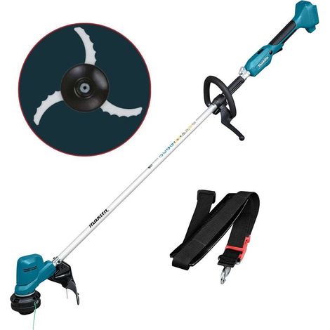 Makita DUR194ZX3 LXT 18v Cordless Grass Line Trimmer Strimmer Brushcutter Blade (1/5)