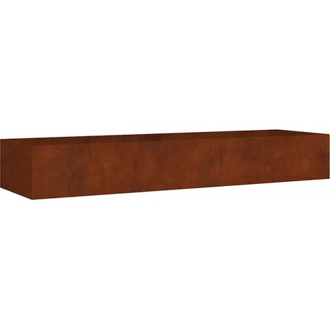 Maison Exclusive - Fioriera Rialzata da Giardino 280x80x40 cm in Acciaio Corten (1/5)