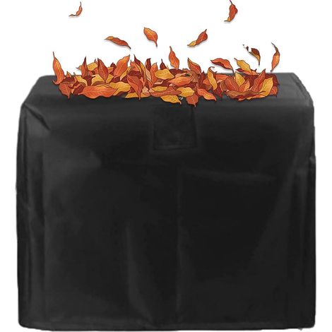 Housse pour Climatiseur Extérieur Protection Imperméable Et Pare- Housse De Forme Carrée Pour Condenseur Climatiseur Protection hiver feuilles entretien mobilier (1/5)